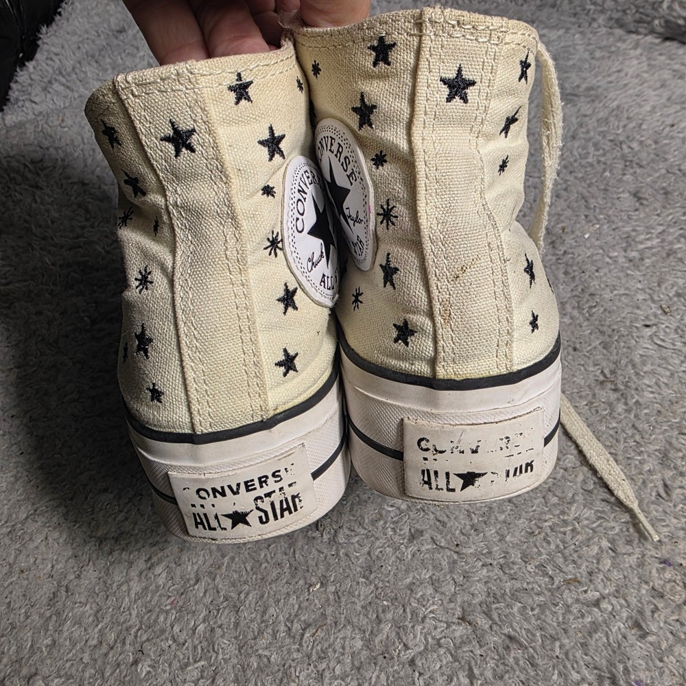 Converse Chuck Taylor All Star Crystal Energy Platform Hi Top Womens 6.5 A03724C - Picture 4 of 7
